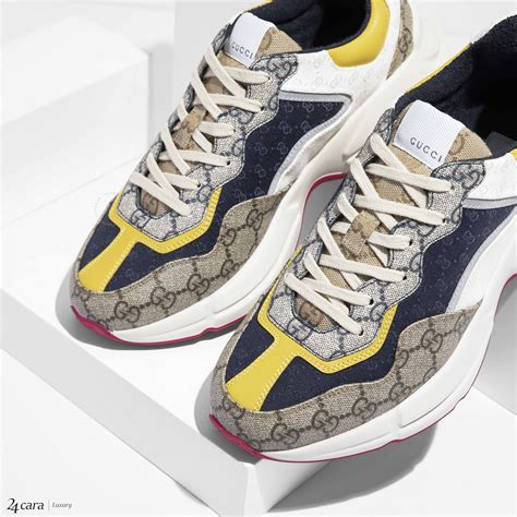 gucci rhyton sneakers gg|Gucci rhyton sneaker sale.